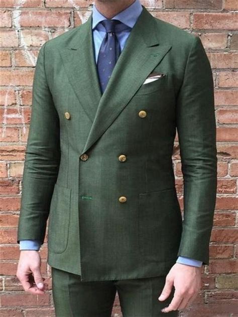 Men Green Suit Men Wedding Suit Men Wedding Clothing - Etsy