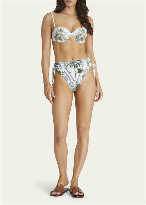 Aqua Blu Australia Palmilla Valeria Bandeau Bikini Top - Bergdorf Goodman