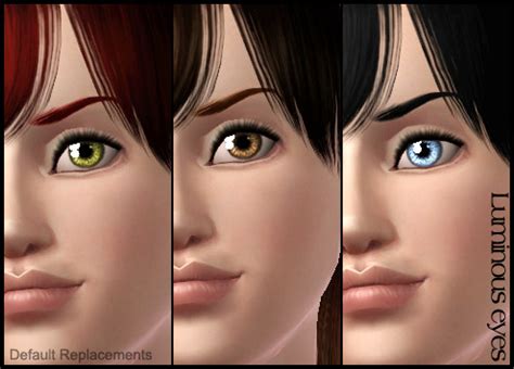 Sims 3 default eyes - resparking
