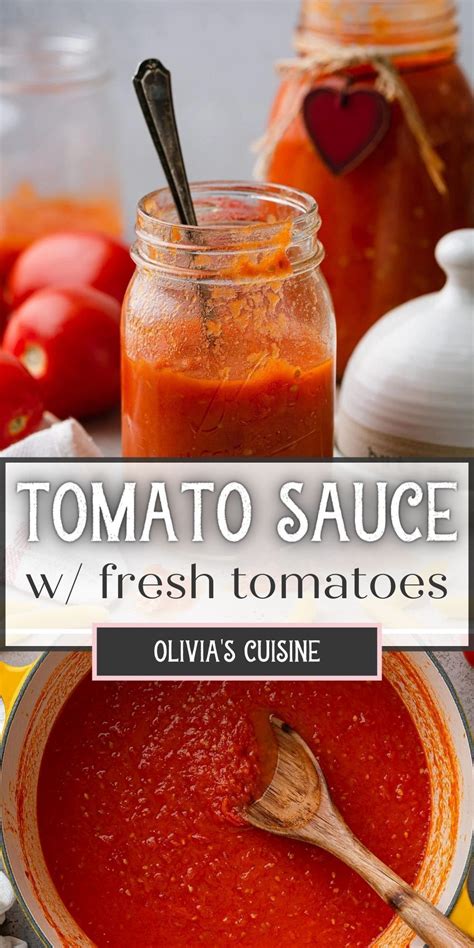 How to make tomato sauce from garden tomatoes – Artofit