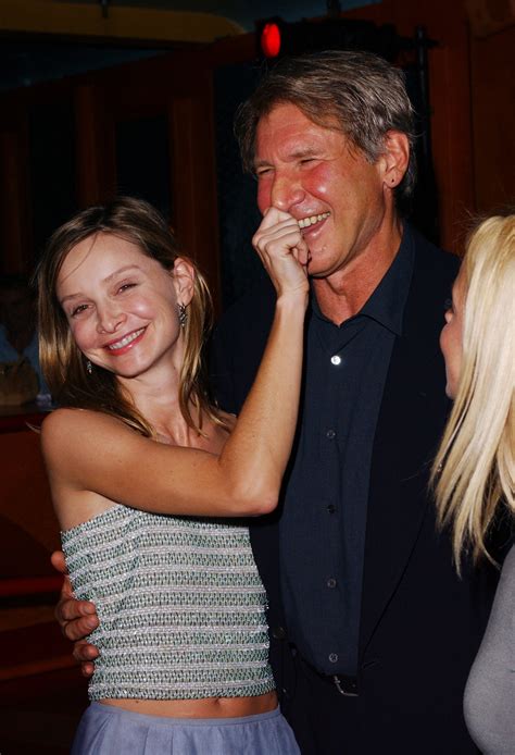 Harrison Ford's Wife, Calista Flockhart, Attends Gala with a Makeup