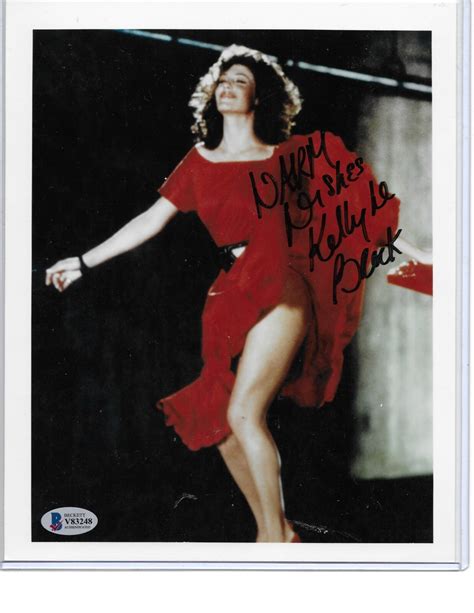 KELLY LeBROCK Hand Signed In Person Autographed Photo Rare Beckett BAS