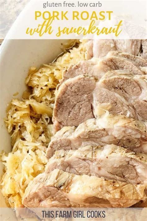 Crock Pot Pork Roast and Sauerkraut | Recipe | Pork roast and sauerkraut, Crockpot pork and ...