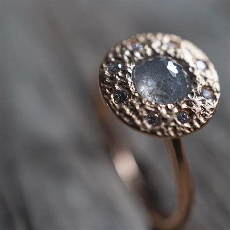 Jupiter Halo Diamond Engagement Ring | Magpie