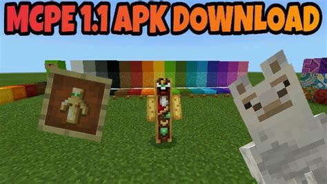 MCPE 1.1 APK DOWNLOAD || DOWNLOAD LINK IN THE DESCRIPTION - YouTube