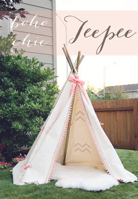 Diy Teepee Tent Party / 35 Playful and Fun DIY Tents for Kids | Diy ...