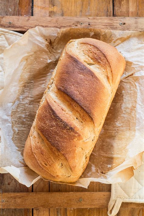 "Homemade Rye Sandwich Bread" by Stocksy Contributor "Babett Lupaneszku ...