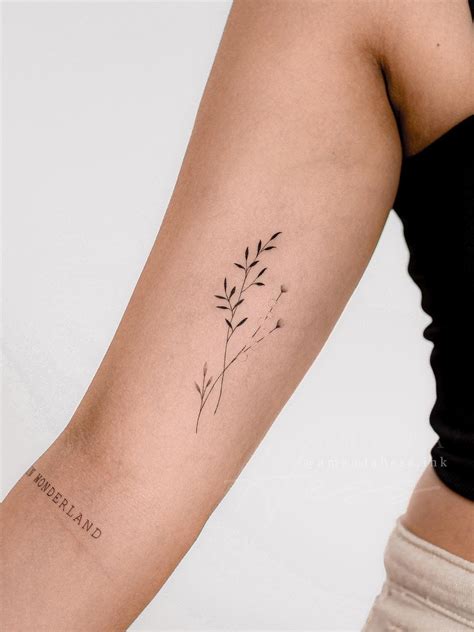small  arm tattoos  females minimal doevme doevme