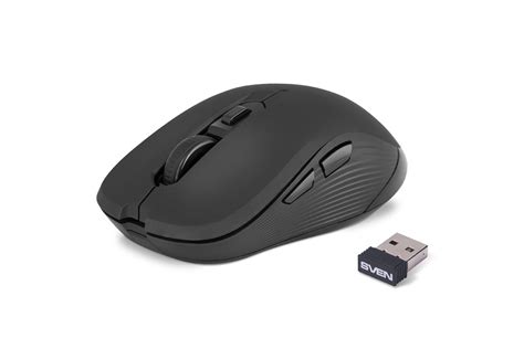 Мышка SVEN RX-560SW черная беспроводная тихая () купить в магазине SVEN ...