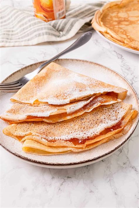 French Crêpe Recipe - Cup of Yum
