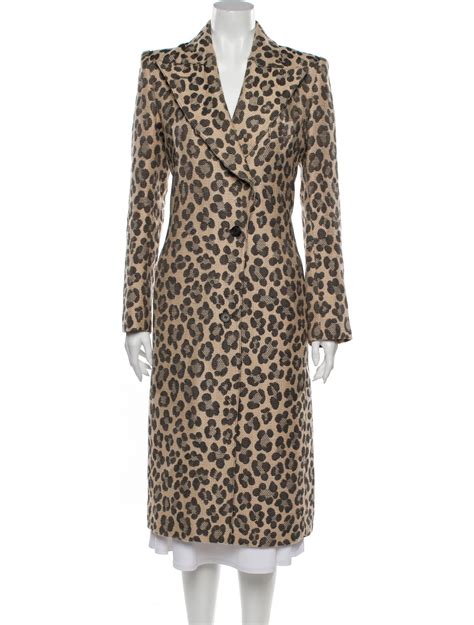 animal print coat