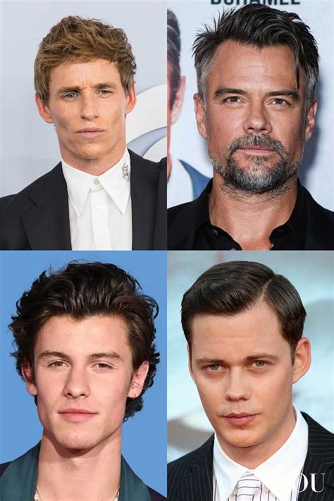coiffures les  recommandees pour les hommes ayant  visage oblong