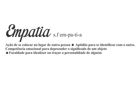 Adesivo Frase Significado Empatia | Elo7 Produtos Especiais