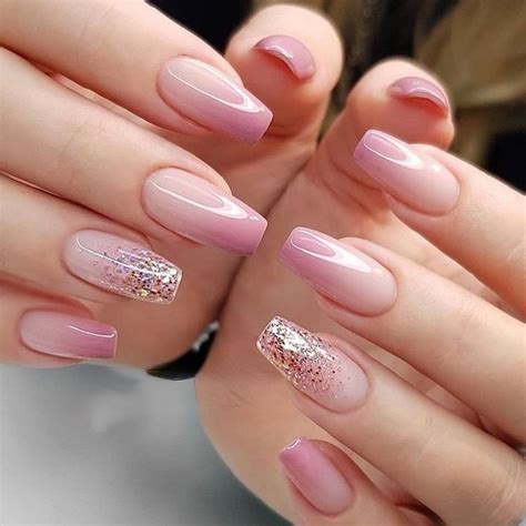 Unha De Gel Esfumada - Unhas de gel esfumaçada passo a passo simples.