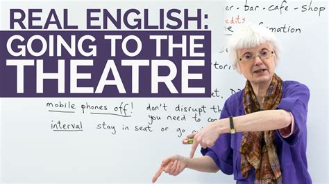 Learn English Vocabulary: Going to the theatre · engVid