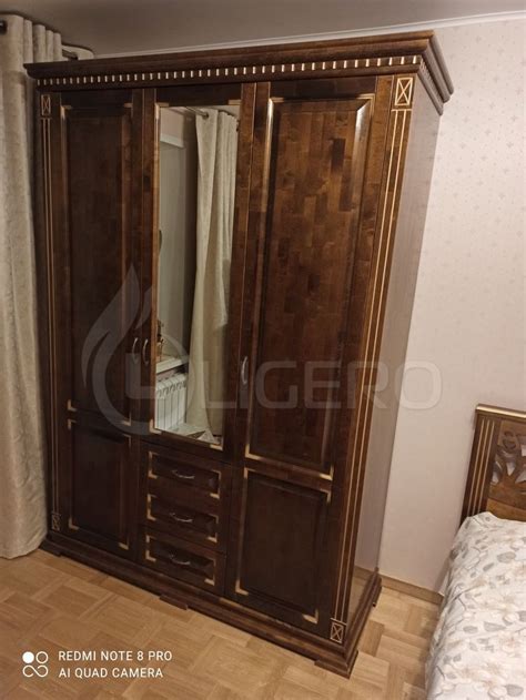 Шкаф 3-х створчатый Флоренция из массива сосны купить за 93 610 руб в ...
