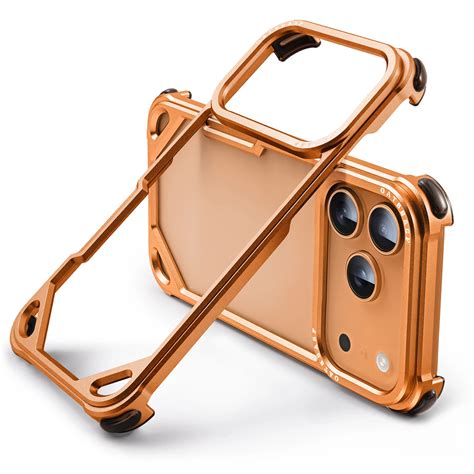 High-end Naked Feeling Metal Frame Phone Case For IPhone 17 Pro Max/17
