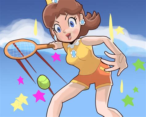 Mario Tennis Ultra Smash: Princess Daisy by RamyunKing on DeviantArt