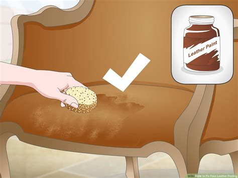 how to fix fake leather sofa