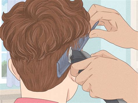how to cut your own hair step by step pictures 2