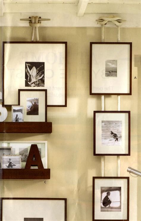 Stylish and Creative Way to Hang Photos