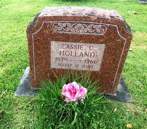 Jessie Cassie Parker Holland (1875-1966) - Find a Grave Memorial