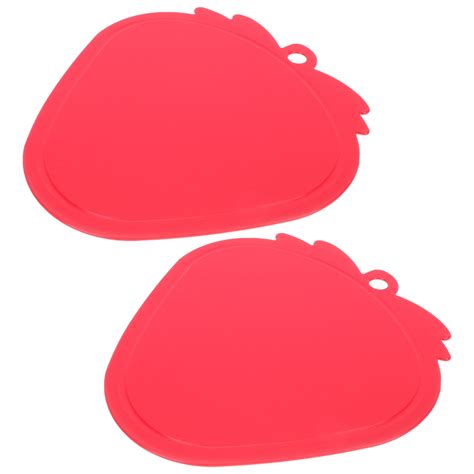2 Pcs Gifts Plastic Cutting Board Cooked Meat Cutting Board Cutting Mat