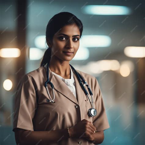 Premium AI Image | indian female doctor indian nurse