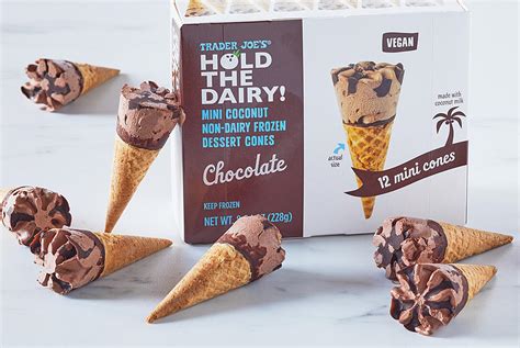 Trader Joe's Releases New Hold the Dairy! Vegan Ice Cream Cones | The Beet