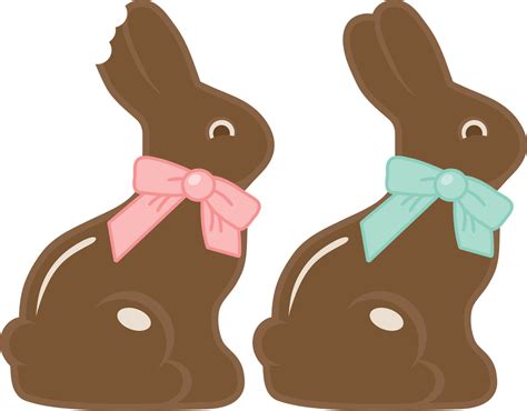 Easter Bunny Chocolate cake Chocolate bunny Clip art - Chocolate Rabbit ...