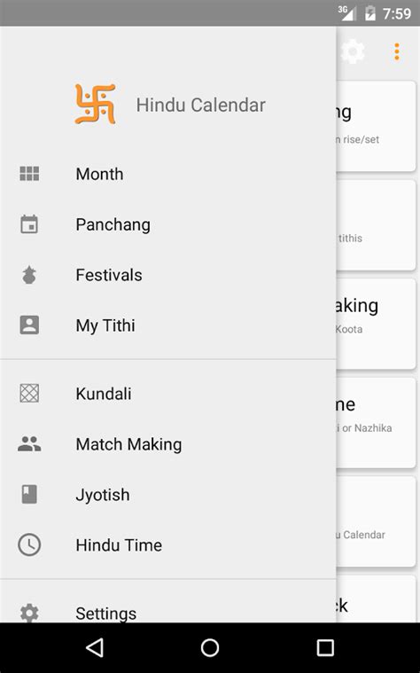 Hindu Calendar - Android Apps on Google Play