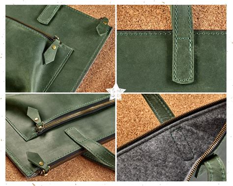 Office Laptop Briefcase Leather Laptop Bag Custom Christmas - Etsy