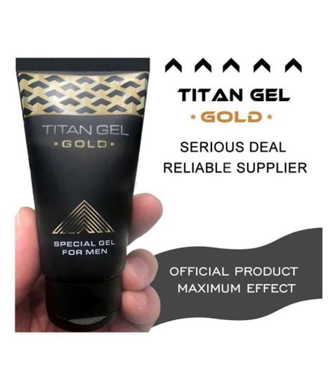 TITAN GEL GOLD - 50ML FOR ULTIMATE PLEASURE BY SEX TNTRA: Buy TITAN GEL ...