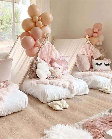 Slumber birthday party ideas - A Pretty Celebration