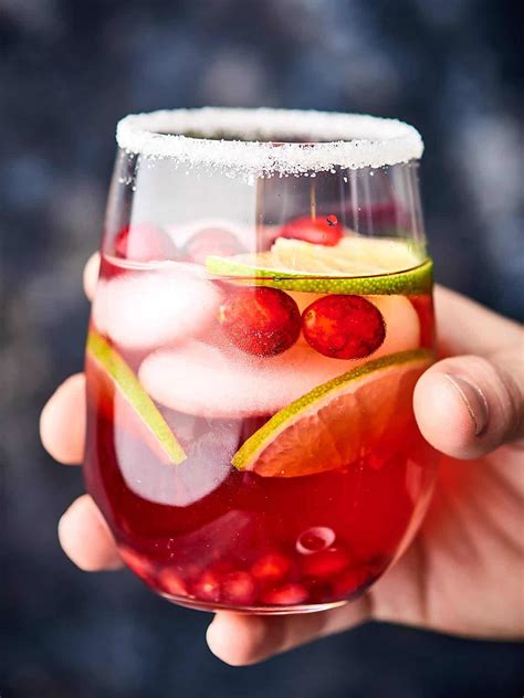 Cranberry Pomegranate Margarita Recipe - Only 5 Ingredients!