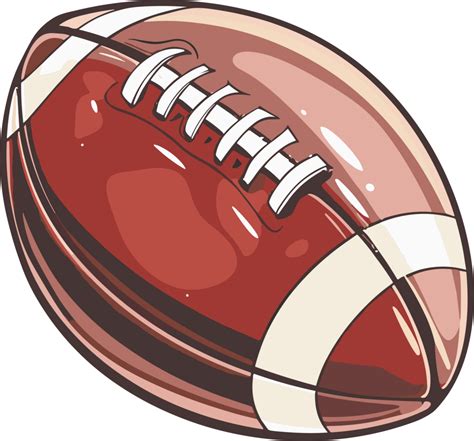 American football ball clipart design illustration 46338648 PNG