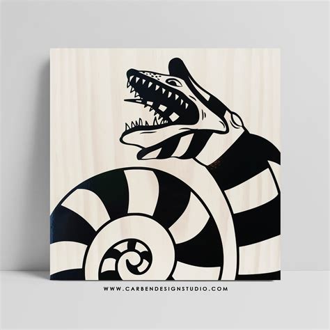 Sandworm Sign. Beetlejuice Sandworm. Sandworm. Beetlejuice | Etsy