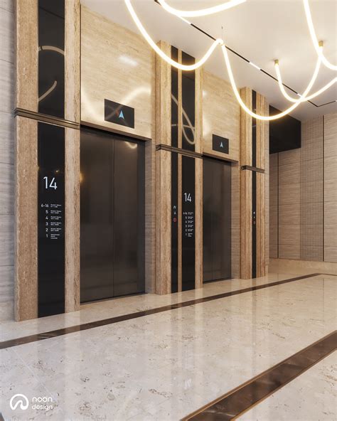 Residential Complex Lobby Area - Design on Behance