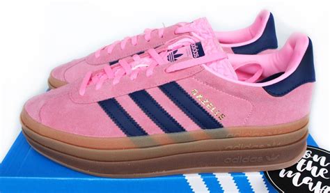 Adidas Originals Gazelle Bold W Pink Glow Gum Platform UK 5 6 7 US ...