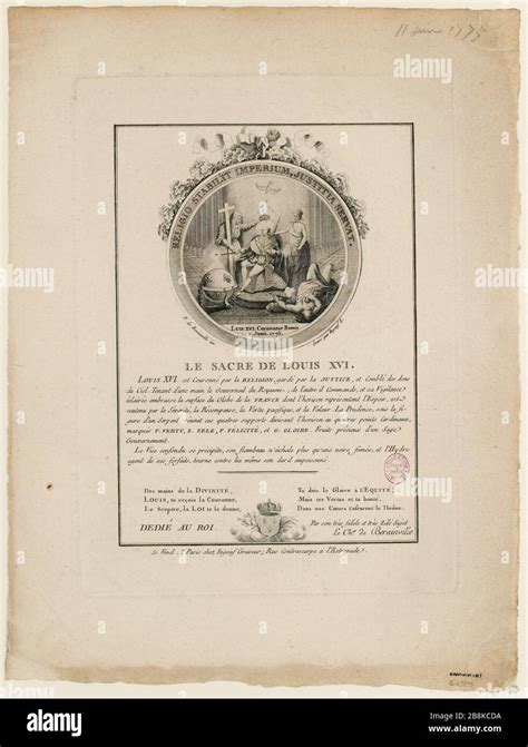 The coronation of Louis XVI (IT Stock Photo - Alamy