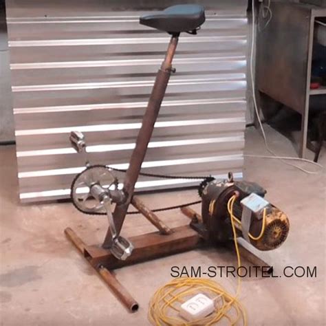 Генератор своими руками на 220 вольт diy bike generator