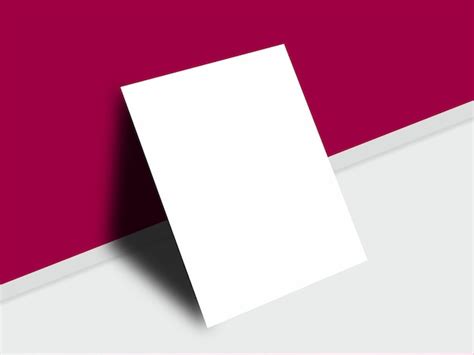 premium psd  white square   red background    word