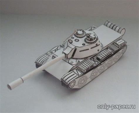 Т-55 [PR Models] из бумаги, модели сборные бумажные скачать бесплатно ...