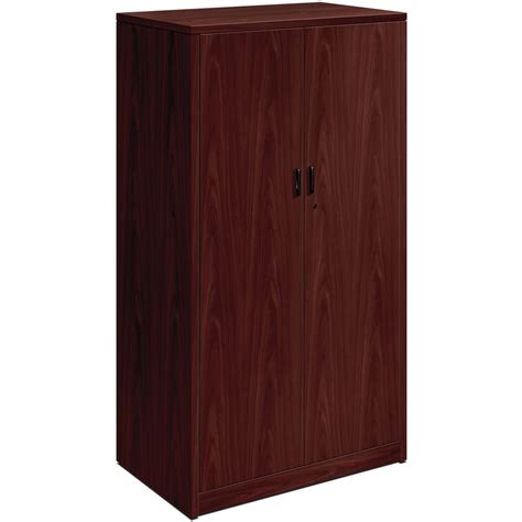 HON 10500 Series Mahogany Laminate Office Desking - Zerbee