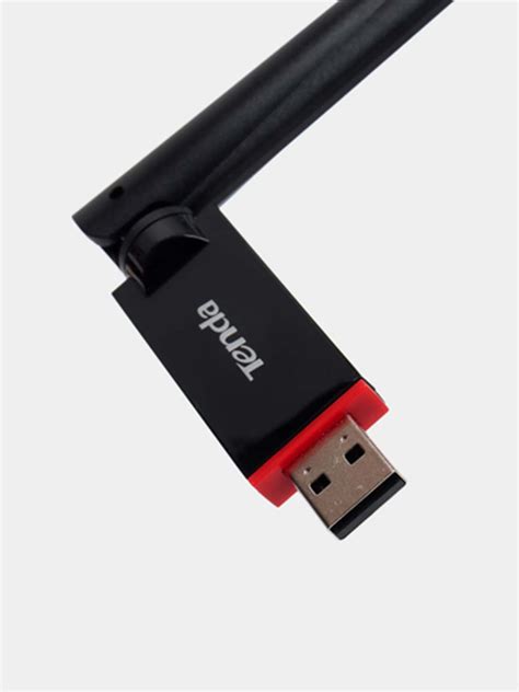 Беспроводной USB адаптер с высоким усилением Tenda U2, 150 Мбит/с ...