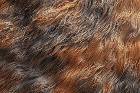 Premium Photo | Dog fur in the detail texture