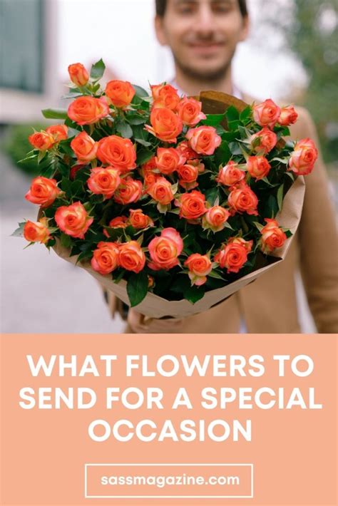 What Flowers to Send for a Special Occasion - Sass Magazine