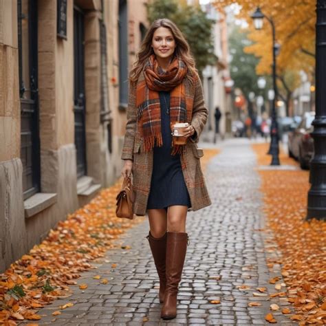 autumn fashion embrace  cozy  chic season styling outfits