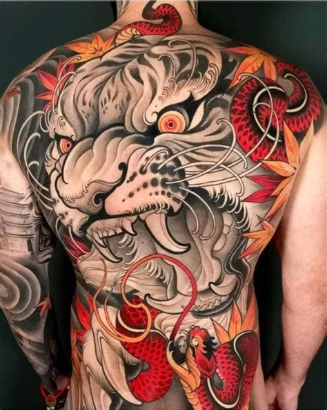 55 Awesome Back Tattoos for Men | Back tattoos for guys, Traditional ...