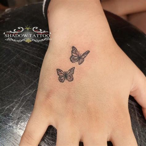 butterfly hand tattoo stencil - Rosaline Stuckey